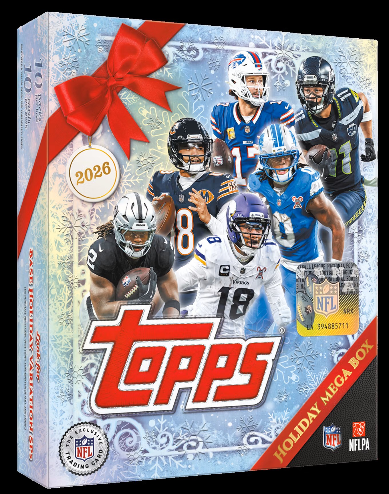 2026 Topps Holiday Football Mega RANDOM DIVISION Break | Live Break ...