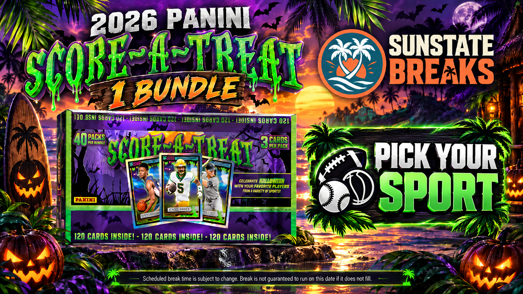 2026 Panini Score-A-Treat Bundle - Pick Your Sport | Live Break ...